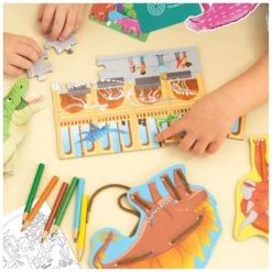Jumbo Natural History Museum Let's Learn Dinosaurs Activity Pack -All Jigsaw Puzzles 07039ac5 9a08 4c49 9d2b f3b940d324ed