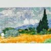 A Wheatfield, With Cypresses - National Gallery 300 Piece Wooden Jigsaw Puzzle -All Jigsaw Puzzles 0cd8b589 bcee 4956 b903 a4071bf0d19e
