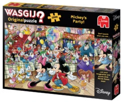 Jumbo Wasgij Disney Original 'Mickey's Party 1000 Piece Jigsaw Puzzle' -All Jigsaw Puzzles 1110100124 R 0 WEB