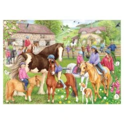 Falcon De LuxeRiding School 1000 Piece Jigsaw Puzzle