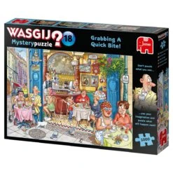 Jumbo Wasgij 'Mystery 18 Grabbing A Quick Bite 1000 Piece Jigsaw Puzzle -All Jigsaw Puzzles 1a4d38be 32be 46b5 8088 6dc09ef298bc