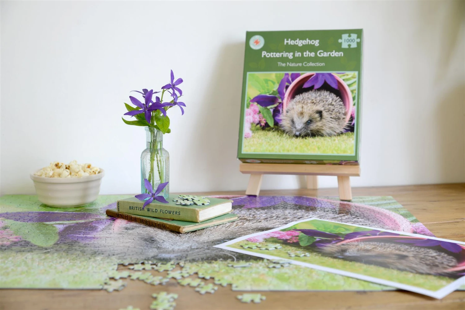 Hedgehog Pottering In The Garden 1000 Piece Jigsaw 8 Hedgehog Pottering In The Garden 1000 Piece Jigsaw - Image 6