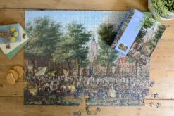 The Grote Markt At The Hague - National Gallery 1000 Piece Jigsaw Puzzle -All Jigsaw Puzzles 2372e74c c802 4c9b bd6c a71bd321fe29