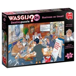 Jumbo Wasgij Destiny 24 Business As Usual 1000 Piece Jigsaw Puzzle -All Jigsaw Puzzles 25013 BusinessasUsual 2
