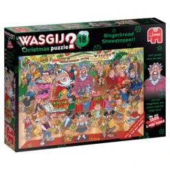 Jumbo Wasgij Christmas 18 Gingerbread Showstopper 1000 Piece Jigsaw Puzzle 8 Jumbo Wasgij Christmas 18 Gingerbread Showstopper 1000 Piece Jigsaw Puzzle -All Jigsaw Puzzles 25017 GingerbreadShowstopper 2