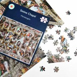 Sistine Chapel Ceiling By Michelangelo Jigsaw Puzzle - 1000 Or 500 Pieces -All Jigsaw Puzzles 25 sistine chapelsqr