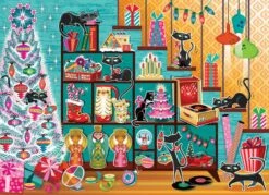 Christmas Cats 1000 Piece Jigsaw Puzzle