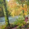 The Barle In Autumn 500 Piece Jigsaw Puzzle