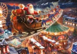 Falcon De LuxeChristmas Wonderland 2 X 1000 Piece Jigsaw Puzzles -All Jigsaw Puzzles 283e5f93 35ec 4ff3 b14f bccecec998fb