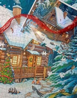 Winter Cabin 1000 Piece Jigsaw Puzzle -All Jigsaw Puzzles 29d93a15 82cf 4332 ac53 a0d27ffaa9b1