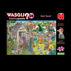 Jumbo Wasgij Destiny 28 Dad Cave 1000 Piece Jigsaw Puzzle -All Jigsaw Puzzles 352facbb 3f0a 446c 8980 4540d1db0c88