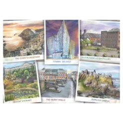 Falcon De Luxe Visit Northern Ireland 1000 Piece Jigsaw Puzzle