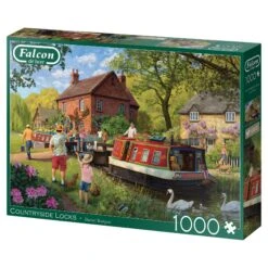 Falcon De LuxeCountryside Locks 1000 Piece Jigsaw Puzzle -All Jigsaw Puzzles 37de22c5 2a3f 478b 9f84 25614309aba3