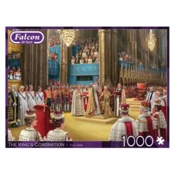 Falcon De LuxeThe Kings Coronation 1000 Piece Jigsaw Puzzle -All Jigsaw Puzzles 3c169e9d 4e23 4081 962c 636417ea7202