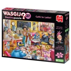 Jumbo Wasgij Destiny 27 Cafe To Latte 1000 Piece Jigsaw Puzzle -All Jigsaw Puzzles 3cd876cb 4fdf 41f8 843f 495e724bba23
