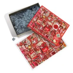 Red 1000 Piece Jigsaw Puzzle -All Jigsaw Puzzles 40056 red 1000 piece jigsaw puzzle 2