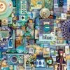 Blue 1000 Piece Jigsaw Puzzle -All Jigsaw Puzzles 40060 blue 1000 piece jigsaw puzzle 1