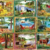 Postcards From Lake Country 1000 Piece Jigsaw Puzzle -All Jigsaw Puzzles 40231 postcards from lake country 1000 piece jigsaw puzzle 1