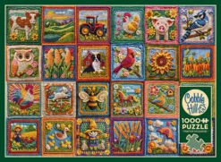 Country Life Crochet 1000 Piece Jigsaw Puzzle -All Jigsaw Puzzles 40320 Country Life Crochet 1000 piece jigsaw puzzle 2