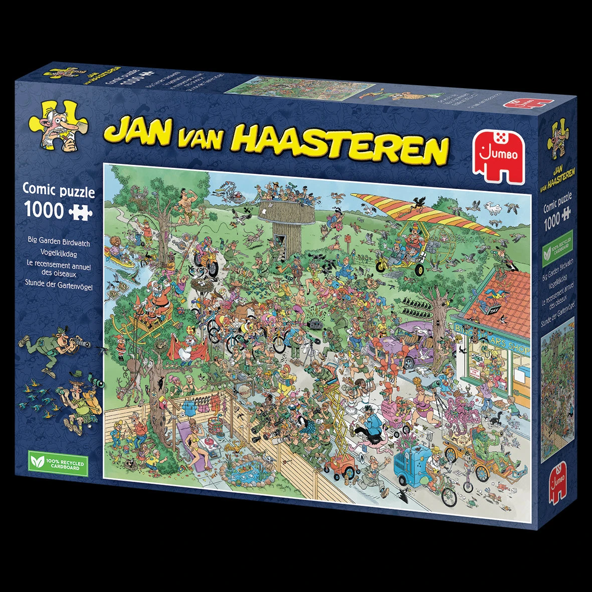 Jumbo Jan Van Haasteren Big Garden Birdwatch 1000 Piece Jigsaw Puzzle 6 Jumbo Jan Van Haasteren Big Garden Birdwatch 1000 Piece Jigsaw Puzzle - Image 4