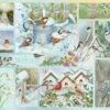 Garden Birds In Winter 500 Piece Jigsaw -All Jigsaw Puzzles 45104 garden birds in winter lrg
