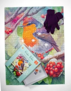 Winter Robin 1000 Piece Jigsaw Puzzle -All Jigsaw Puzzles 4599a353 993f 49d7 83d5 e269c5ca8233