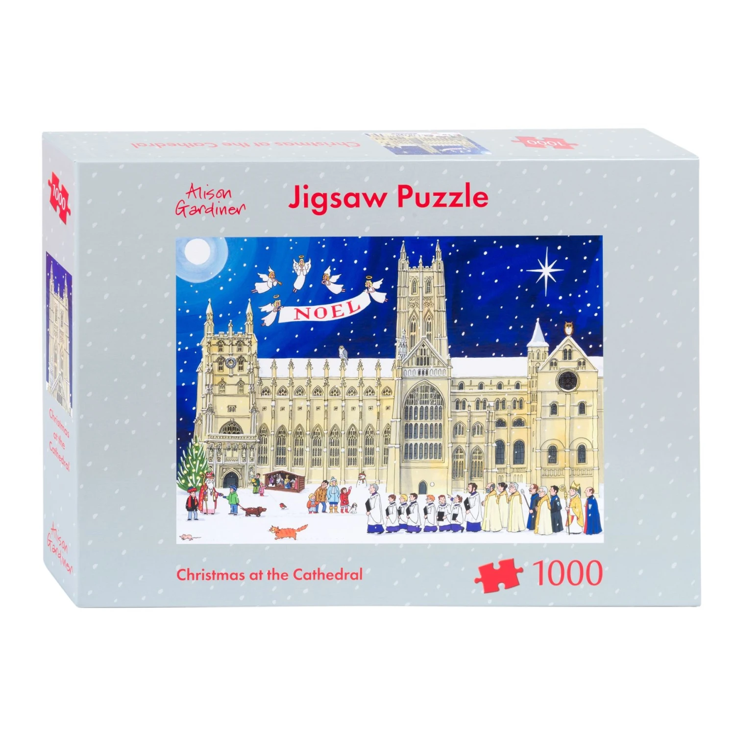 Christmas At The Cathedral 1000 Piece Jigsaw Puzzle 3 Christmas At The Cathedral 1000 Piece Jigsaw Puzzle