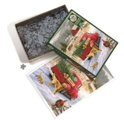 Christmas On The Farm 1000 Piece Jigsaw Puzzle -All Jigsaw Puzzles 496c4a21 ed32 42b1 86ed 815261846d1f