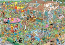 Jumbo Children's Birthday Party - Jan Van Haasteren 1000 Piece Jigsaw Puzzle