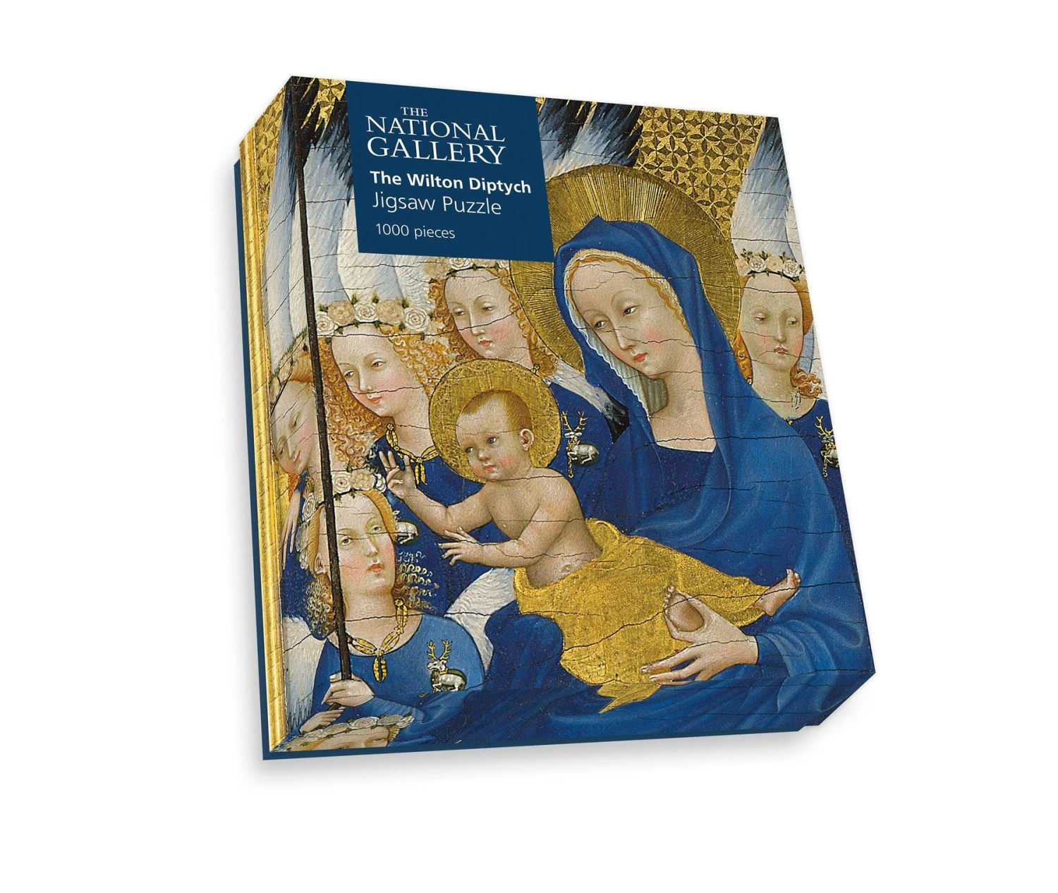 Richard II Presented To The Virgin And Child By His Patron Saint John The Baptist And SaintsNational Gallery 1000 Piece Jigsaw Puzzle 4 Richard II Presented To The Virgin And Child By His Patron Saint John The Baptist And SaintsNational Gallery 1000 Piece Jigsaw Puzzle - Image 2