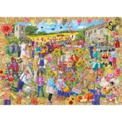 Gibsons Scarecrow Festival1000 Piece Jigsaw Puzzle