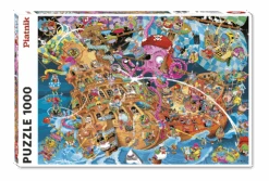 Piatnik Pink Pirate - R J Crisp 1000 Piece Jigsaw Puzzle
