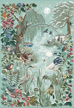 Gibsons Frosted River 1000 Piece Jigsaw Puzzle