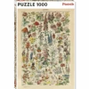 Piatnik Millot Fleurs 1000 Piece Jigsaw Puzzle -All Jigsaw Puzzles 570544 Piatnik Millot Fleurs 1000 piece jigsaw puzzle