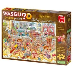 Jumbo Wasgij Retro Original 8 High Tide! 1000 Piece Jigsaw Puzzle -All Jigsaw Puzzles 573c7c9b a28c 463c a752 f746627aa941