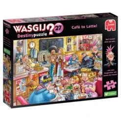 Jumbo Wasgij Destiny 27 Cafe To Latte 1000 Piece Jigsaw Puzzle -All Jigsaw Puzzles 59370325 7c0a 48b8 a725 8c38676f806d