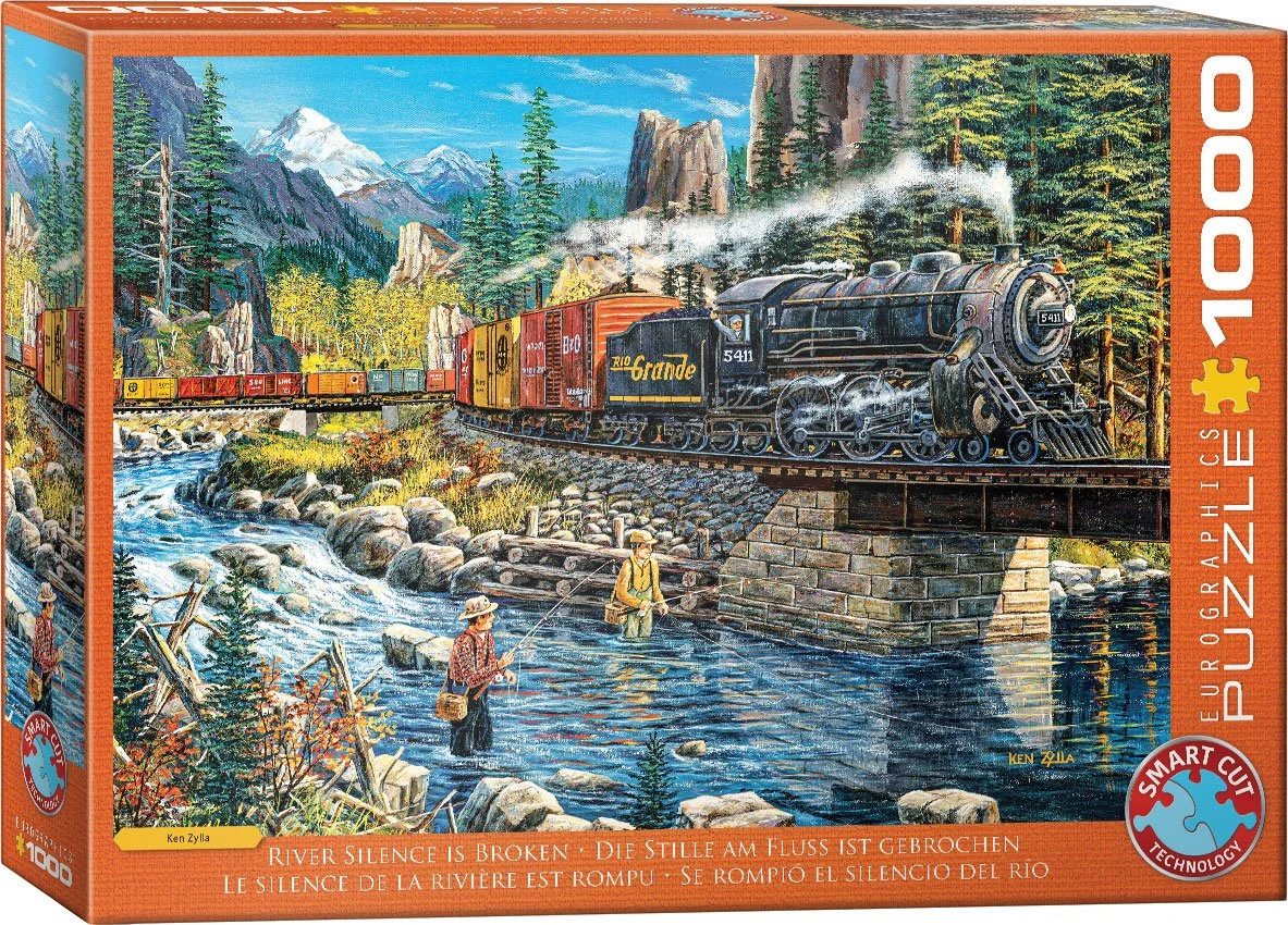 Eurographics River Silence Is Broken 1000 Piece Jigsaw Puzzle 4 Eurographics River Silence Is Broken 1000 Piece Jigsaw Puzzle - Image 2