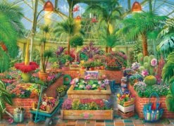 Eurographics Greenhouse Garden 1000 Piece Jigsaw Puzzle