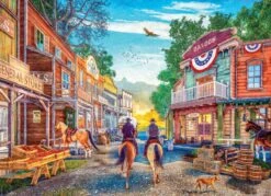 Eurographics Wild West Country By D.Davison 1000 Piece Jigsaw Puzzle