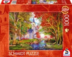 Schmidt Chapel In Autumn Magic 1000 Piece Jigsaw Puzzle -All Jigsaw Puzzles 6d01b627 7ea2 4446 af9a 022bf31f51c6