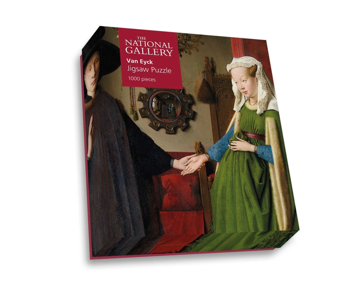 Portrait Of Giovanni Arnolfini And His Wife - National Gallery 1000 Piece Jigsaw Puzzle 4 Portrait Of Giovanni Arnolfini And His Wife - National Gallery 1000 Piece Jigsaw Puzzle - Image 2