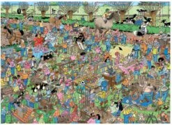 Jumbo Jan Van Haasteren The Dutch Craft Market 1000 Piece Jigsaw Puzzle