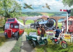 Vintage Transport 1000 Piece Jigsaw Puzzle