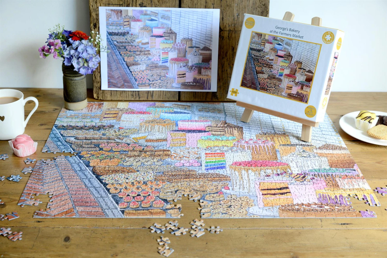 At The Farmer's Market 1000 Piece Jigsaw Puzzle 8 At The Farmer's Market 1000 Piece Jigsaw Puzzle - Image 6