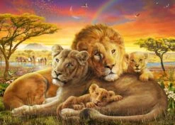 Schmidt Loving Lions 1000 Piece Jigsaw Puzzle