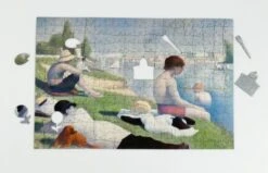 Bathers At Asnieres - National Gallery 300 Piece Wooden Jigsaw Puzzle -All Jigsaw Puzzles 81f9b8aa 0519 40b4 884a d947314b8a4d