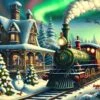 Christmas Train 300 Piece Wooden Jigsaw Puzzle -All Jigsaw Puzzles 9404b0a8 6049 4222 814c 691421e1d661