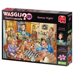 Jumbo Wasgij Destiny 25 Games Night! 1000 Piece Jigsaw Puzzle -All Jigsaw Puzzles 95e08a62 c30d 4c70 9b23 950c34c938a9