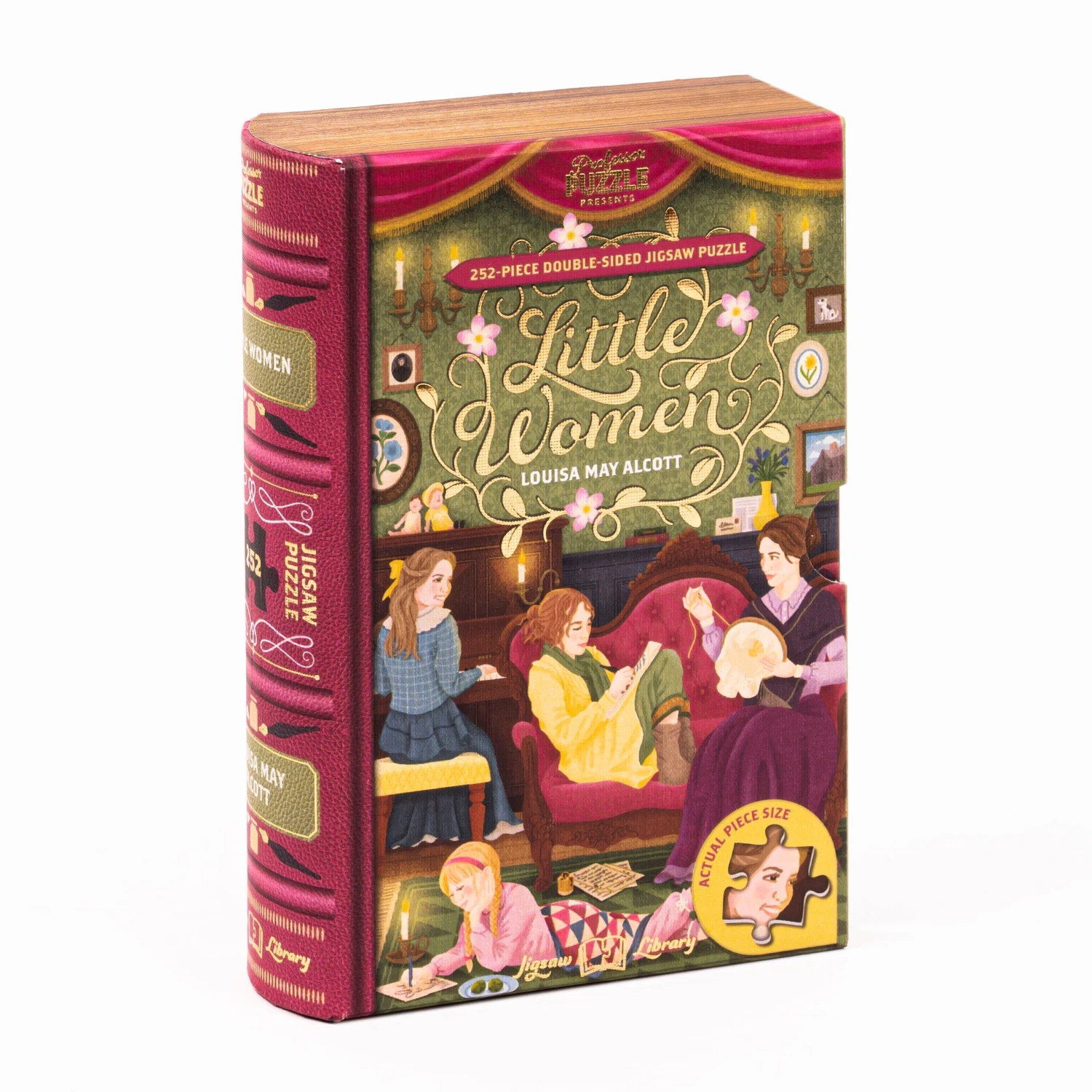Little Women Jigsaw Library 252 Piece Jigsaw Puzzle 6 Little Women Jigsaw Library 252 Piece Jigsaw Puzzle - Image 4