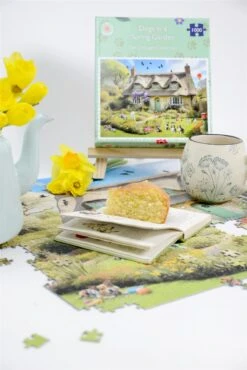 Dogs In A Spring Cottage Garden 1000 Piece Jigsaw -All Jigsaw Puzzles 9b3fc35d c0a2 4c86 9672 ada0b70927bd